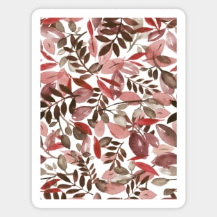 Fall Leaves Pattern Magnet